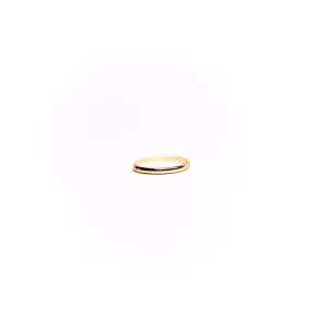 ALIANÇA TRADICIONAL REDONDA ANATÓMICA  2MM Nª18- BANHADO A OURO 18K