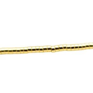 CORRENTE CUMPRIDA PALITO QUADRADO 1,20CM - BANHADO A OURO 18K