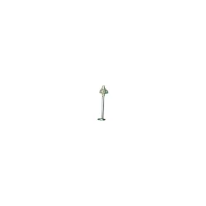 PIERCING PINO PONTA COM DETALHES CRAVEJADA COM ZIRCONIA CRISTAL 9MM -PRATA 925