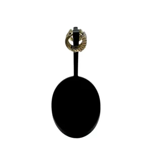 BRINCO ARGOLA PEQUENO COM FILEIRA TRIPLA CRAVADO COM MICRO ZIRCÔNIA CRISTAL E BOLINHAS COM PONTAS  - BANHADO A OURO 18K