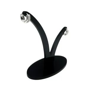 BRINCO ARGOLA PEQUENO COM FILEIRA DUPLA CRAVADO COM MICRO ZIRCÔNIA CRISTAL E DETALHES LATERAL EM FIO  - BANHADO A PRATA 925