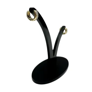 BRINCO ARGOLA PEQUENO COM FILEIRA DUPLA CRAVADO COM MICRO ZIRCÔNIA CRISTAL E DETALHES LATERAL EM FIO  - BANHADO A OURO 18K