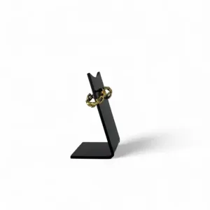 BRINCO ARGOLA CARTHIE GRANDE LISA - BANHADO A OURO 18K