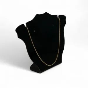 CORRENTE AVULSA VENEZIANA 45CM - BANHADO A OURO 18K