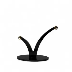 BRINCO PEQUENO PATA PET PEQUENO LISA - BANHADO A OURO 18K