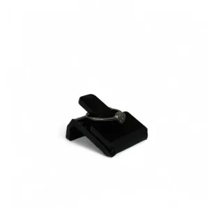 ANEL FALANGE CHUVA ZIRCONIA N03 - BANHADO A RÓDIO NEGRO