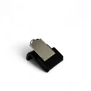 PINGENTE PLACA MEDIA TRABALHADA PARA GRAVAR- PRATA 925