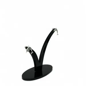 BRINCO PEQUENO GOLFINHO MÉDIO LISO - BANHADO A PRATA 925