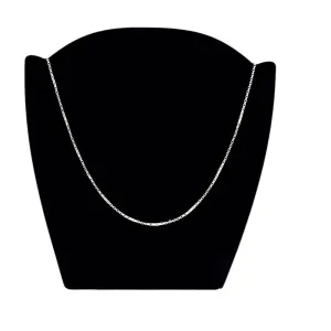 CORRENTE CARTHIE CADIADINHO FINA 50CM - PRATA 925