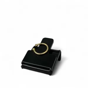 PIERCING FAKE FERRADURA ARGOLA LISA- BANHADO A OURO 18K