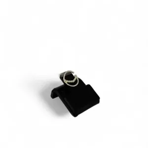 PIERCING REDONDO COM BOLINHAS 8MM -PRATA 925