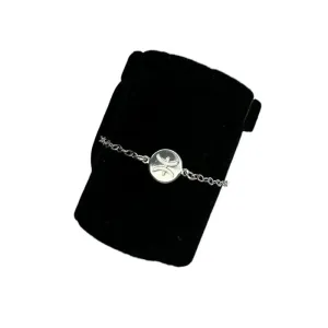 PULSEIRA ELO GRUMET LARGO SIGNO PEIXES LISO -PRATA 925