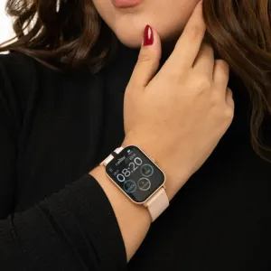 RÉLOGIO SMART WATCH CONDOR ROSÉ COM PULSEIRA ROSÉ