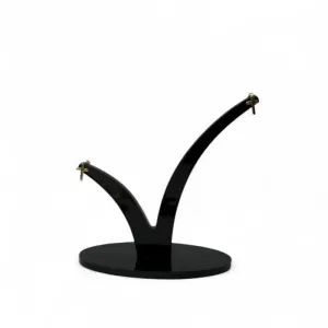 BRINCO PEQUENO CRUZ LISO - BANHADO A OURO 18K