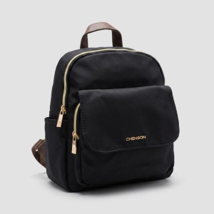 MOCHILA PRETO LISA POLIURETANO CHENSON