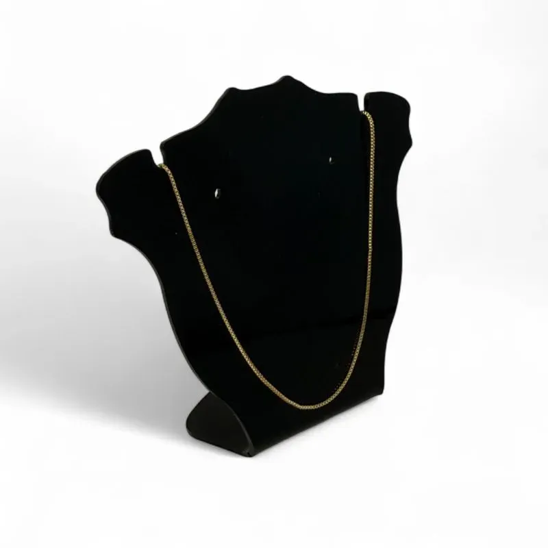 CORRENTE AVULSA VENEZIANA 45CM - BANHADO A OURO 18K