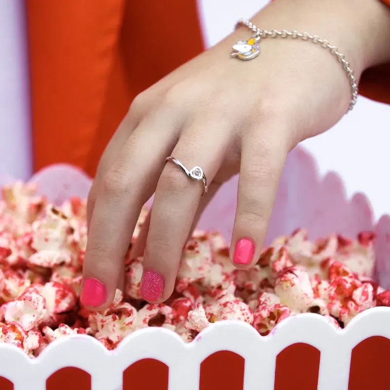 PULSEIRA INFANTIL UNICÓRNIO RESINADO - BANHADO A RÓDIO BRANCO
