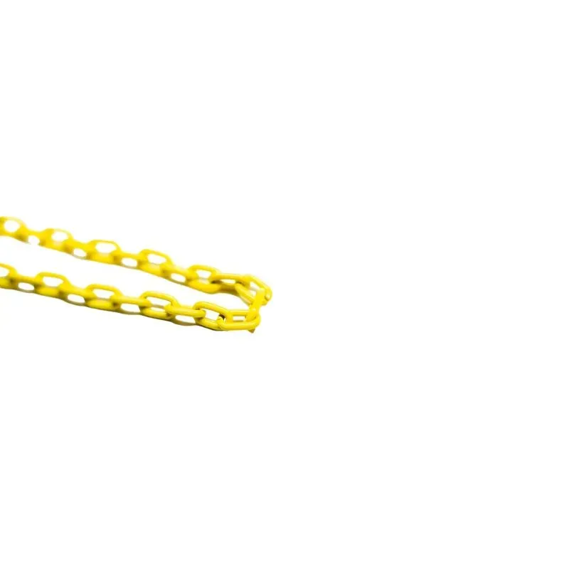 CORRENTE NEON ELO CARTHIE  GROSSO AMARELO  - BANHADO A OURO 18K