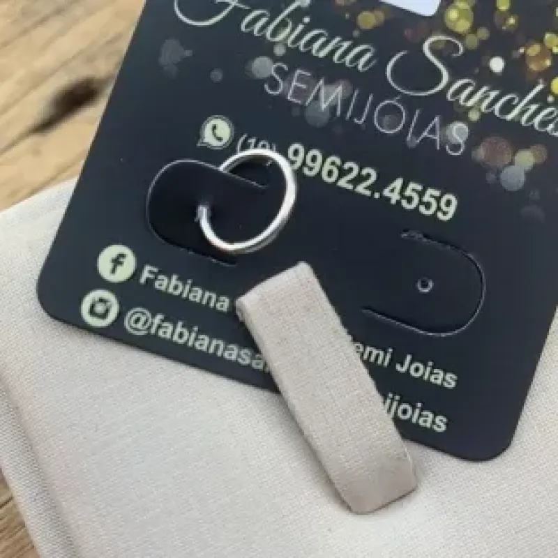 PIERCING DE NARIZ ARGOLINHA LISA - PRATA 925