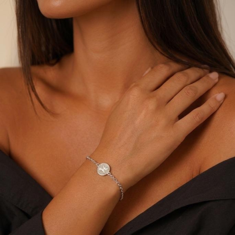 PULSEIRA ELO GRUMET LARGO SIGNO PEIXES LISO -PRATA 925