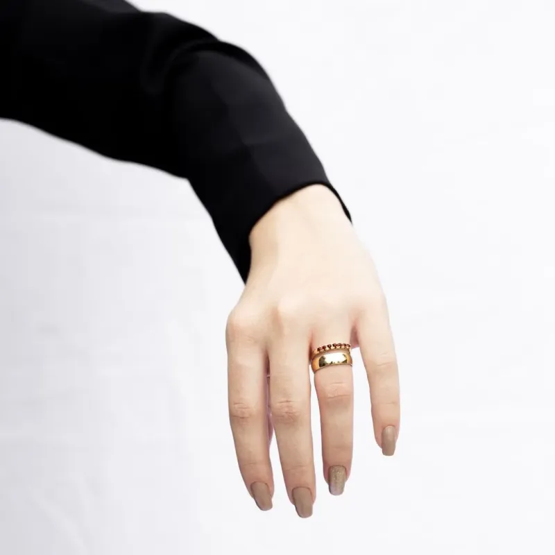 ALIANÇA TRADICIONAL REDONDA ANATÓMICA  5MM Nª23- BANHADO A OURO 18K ALIANÇA TRADICIONAL REDONDA ANATÓMICA  5MM Nª23- BANHADO A OURO 18K