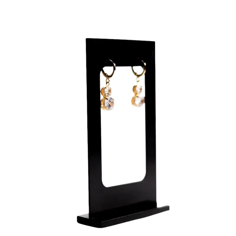 BRINCO ARGOLA PENDURADA COM 2 PONTO DE LUZ MÉDIO E GRANDE- BANHADO A OURO 18K BRINCO ARGOLA PENDURADA COM 2 PONTO DE LUZ MÉDIO E GRANDE- BANHADO A OURO 18K