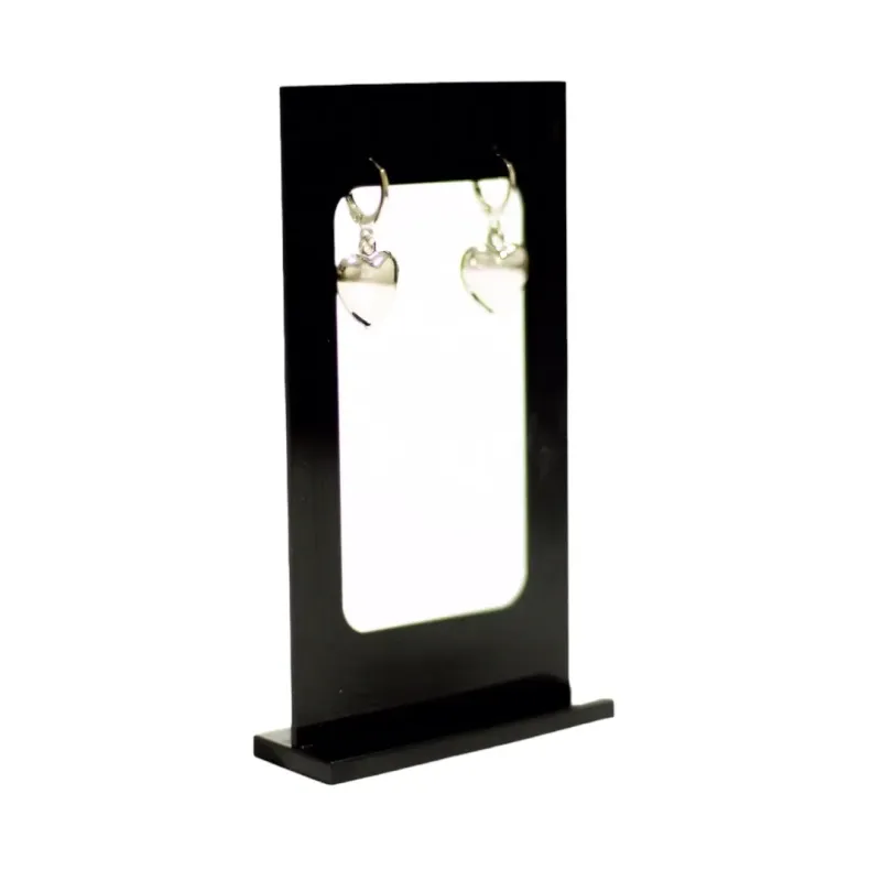 BRINCO ARGOLINHA COM CORAÇÃO CHEIO PENDURADO LISO - BANHADO A RÓDIO BRANCO BRINCO ARGOLINHA COM CORAÇÃO CHEIO PENDURADO LISO - BANHADO A RÓDIO BRANCO