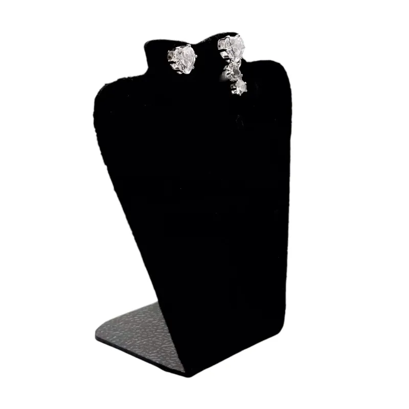 BRINCO FURO DUPLO COM CORAÇÕES CRISTAL - BANHADO A RÓDIO BRANCO BRINCO FURO DUPLO COM CORAÇÕES CRISTAL - BANHADO A RÓDIO BRANCO