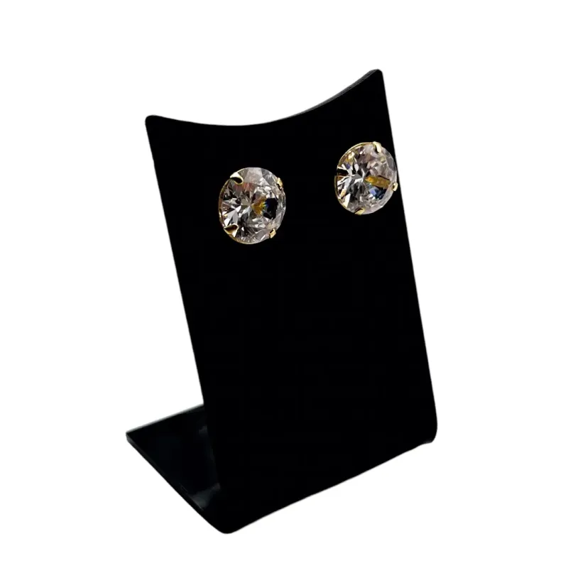 BRINCO PONTO DE LUZ  GRANDE ZIRCONIA CRISTAL - BANHADO A OURO 18K BRINCO PONTO DE LUZ  GRANDE ZIRCONIA CRISTAL - BANHADO A OURO 18K