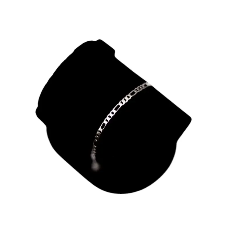 PULSEIRA INFANTIL MASCULINA 3X1 FINA FECHO MOSQUETÃO - BANHADO A RÓDIO BRANCO PULSEIRA INFANTIL MASCULINA 3X1 FINA FECHO MOSQUETÃO - BANHADO A RÓDIO BRANCO