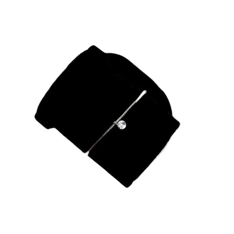 TORNOZELEIRA VENEZIANA COM PONTO DE LUZ CRISTAL COM EXTENSOR - BANHADO A RÓDIO BRANCO TORNOZELEIRA VENEZIANA COM PONTO DE LUZ CRISTAL COM EXTENSOR - BANHADO A RÓDIO BRANCO