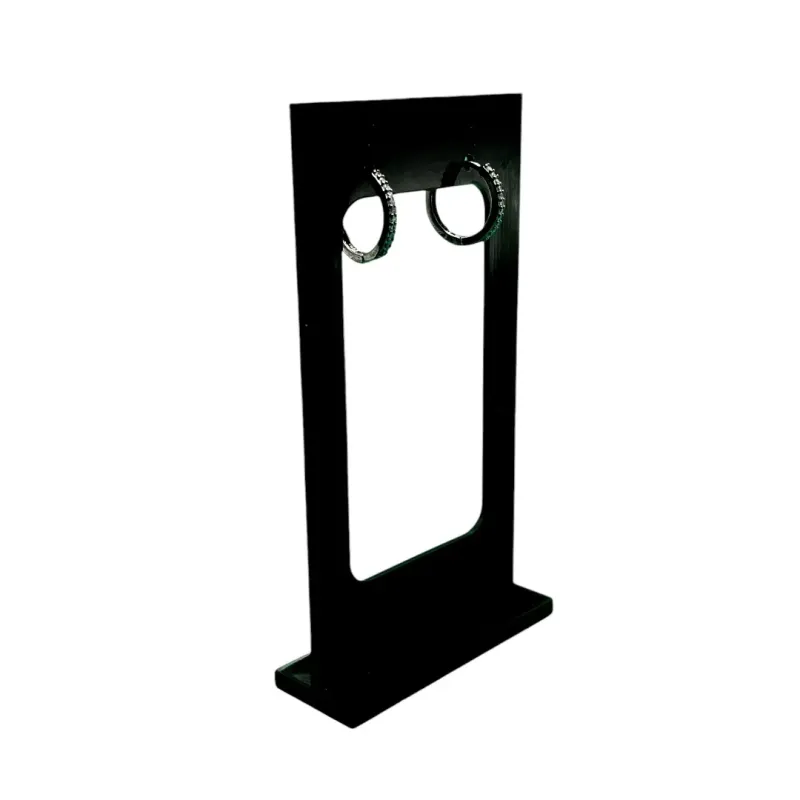 BRINCO ARGOLA FILEIRA UNICA ZIRCONIA CRISTAL GRANDE - BANHADO A RÓDIO NEGRO BRINCO ARGOLA FILEIRA UNICA ZIRCONIA CRISTAL GRANDE - BANHADO A RÓDIO NEGRO