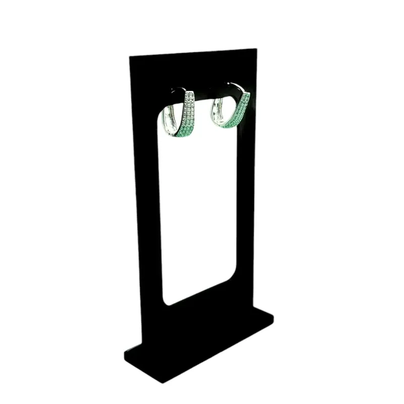 BRINCO ARGOLA TIPO GOTA CRAVADO DE MICRO ZORCÔNIA CRISTAL GRANDE - BANHADO A PRATA 925 BRINCO ARGOLA TIPO GOTA CRAVADO DE MICRO ZORCÔNIA CRISTAL GRANDE - BANHADO A PRATA 925