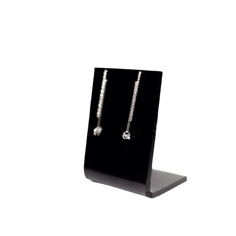 BRINCO PALITO DUPLO COM PONTO DE LUZ PENDURADO -  BANHADO A RÓDIO BRANCO BRINCO PALITO DUPLO COM PONTO DE LUZ PENDURADO -  BANHADO A RÓDIO BRANCO