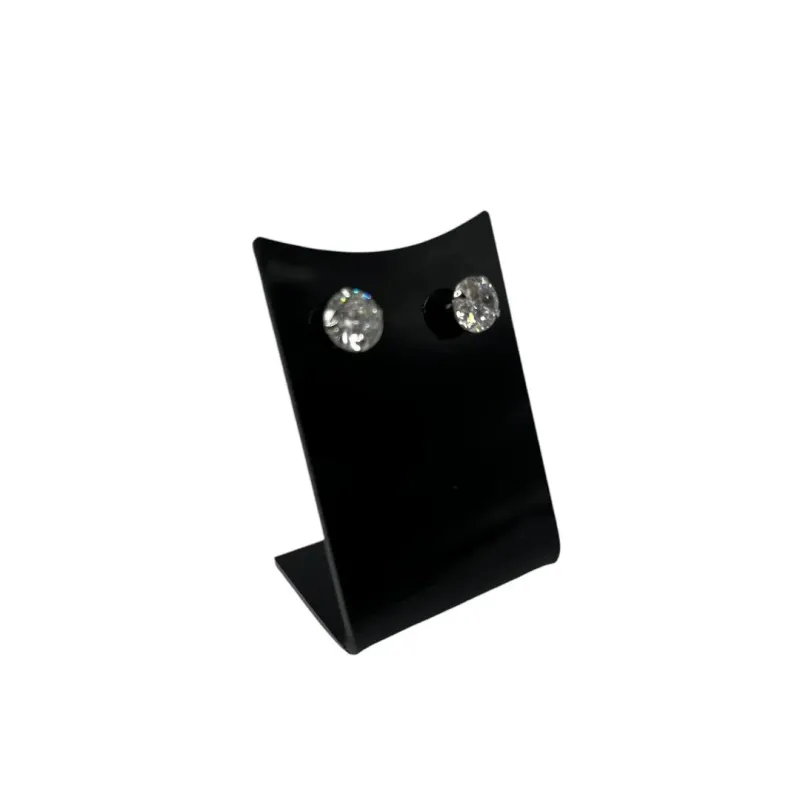 BRINCO PONTO DE LUZ MÉDIO ZIRCONIA CRISTAL - BANHADO A RÓDIO BRANCO BRINCO PONTO DE LUZ MÉDIO ZIRCONIA CRISTAL - BANHADO A RÓDIO BRANCO