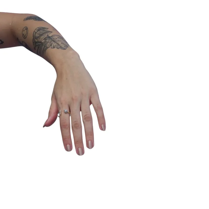 ANEL REGULAVEL PALITO E BOLINHA COM MICRO ZIRCONIA CRISTAL Nº REGULAVEL - BANHADO A OURO 18K ANEL REGULAVEL PALITO E BOLINHA COM MICRO ZIRCONIA CRISTAL Nº REGULAVEL - BANHADO A OURO 18K