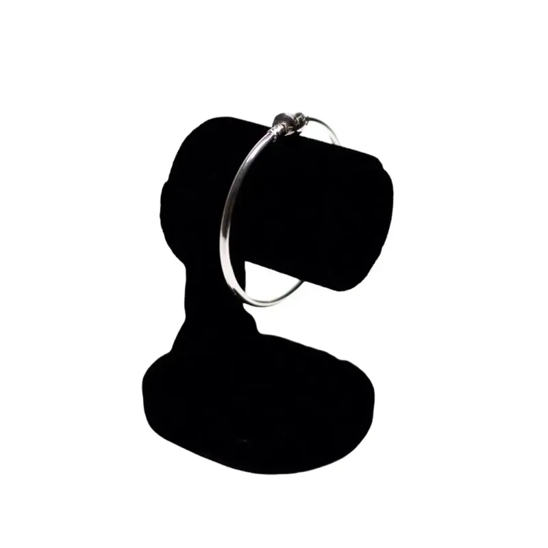 PULSEIRA PANDORA BRACELETE RIGIDO FECHO QUADRADO LISO- BANHADO A RÓDIO BRANCO PULSEIRA PANDORA BRACELETE RIGIDO FECHO QUADRADO LISO- BANHADO A RÓDIO BRANCO