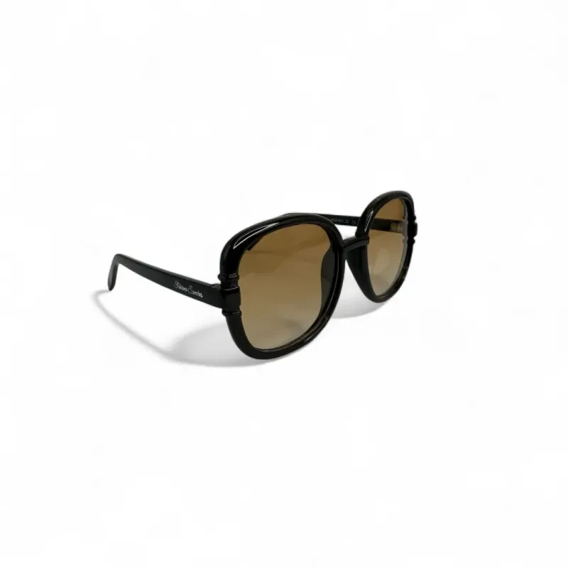 ÓCULOS DE SOL REDONDO GRANDE LENTE MARROM ARMAÇÃO MARROM COM DETALHE LATERAL COM PROTEÇÃO UV 400 - MARCA PROPRIA ÓCULOS DE SOL REDONDO GRANDE LENTE MARROM ARMAÇÃO MARROM COM DETALHE LATERAL COM PROTEÇÃO UV 400 - MARCA PROPRIA