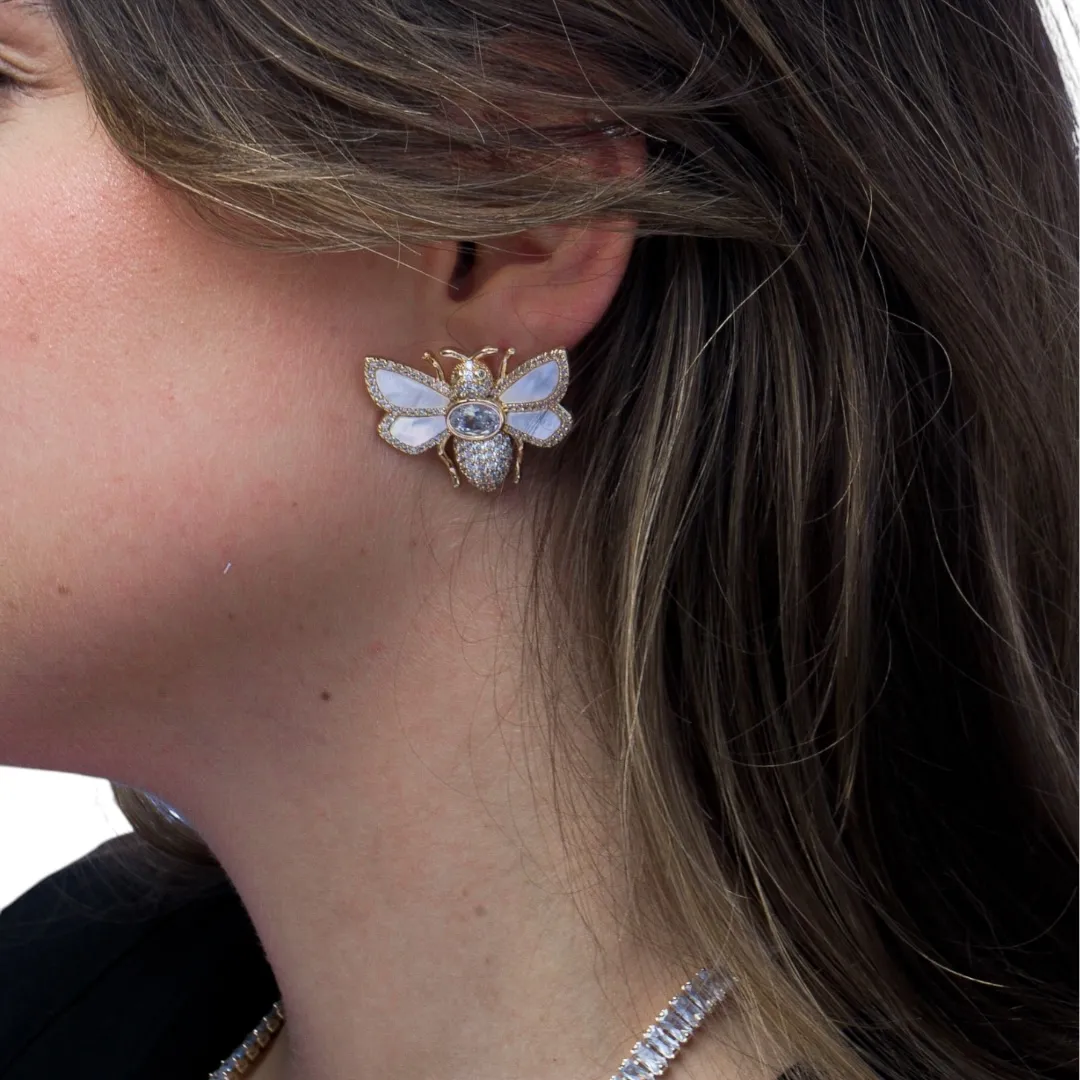 CHOKER RIVIERA QUADRADA CRAVEJADA COM NAVETE CRISTAL ROSÉ GOLD - BANHADO A OURO 18K