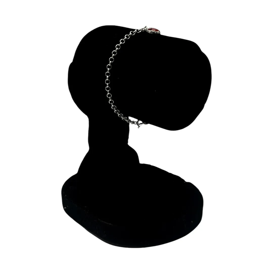 PULSEIRA INFANTIL JOANINHA RESINADO - BANHADO A RODIO BRANCO