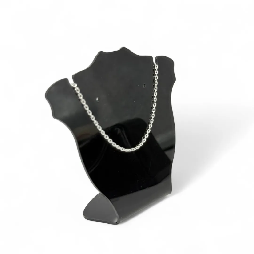 CORRENTE MASCULINA CARTHIE CADIADINHO EXTRA FINO 60CM- BANHADO A PRATA 925