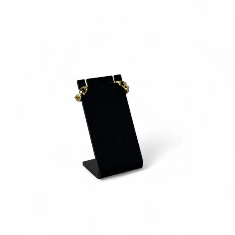 BRINCO ARGOLA CARTHIE MÉDIA LISA - BANHADO A OURO 18K