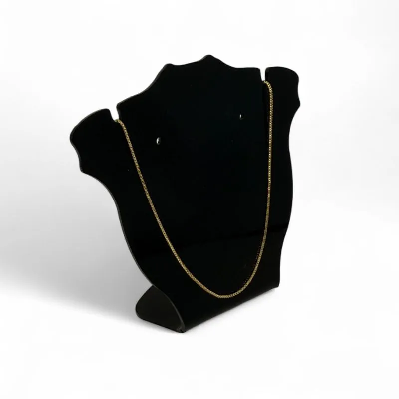 CORRENTE AVULSA VENEZIANA 45CM - BANHADO A OURO 18K