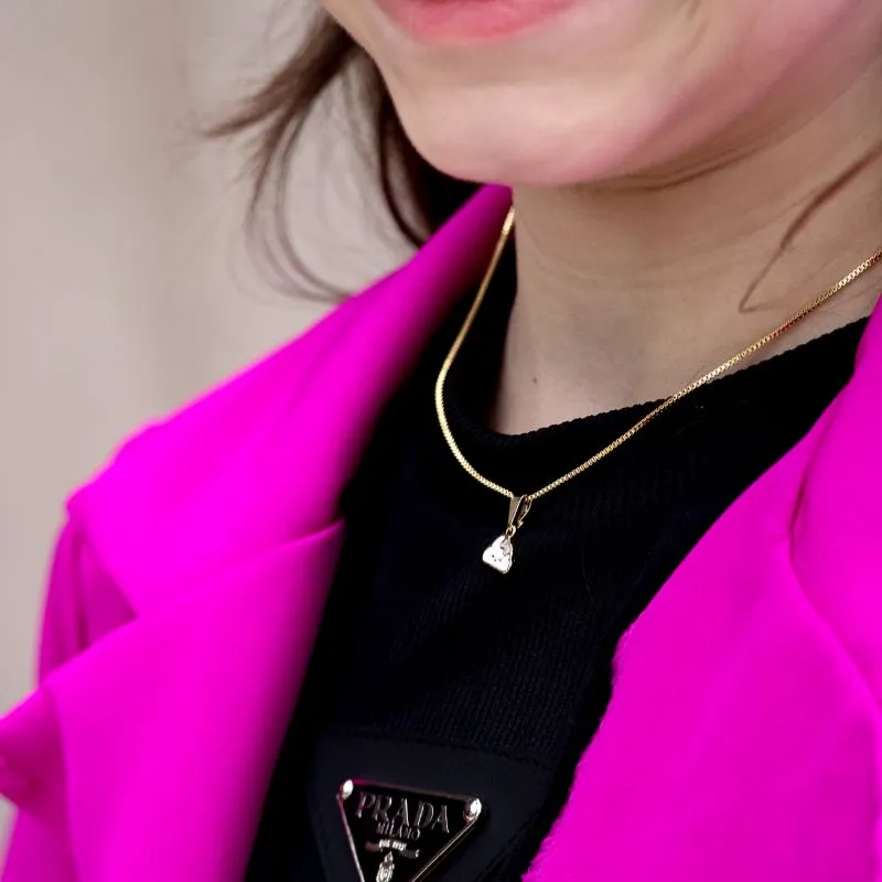 CORRENTE INFANTIL 45CM NUVEM RESINADO - BANHADO A OURO 18K