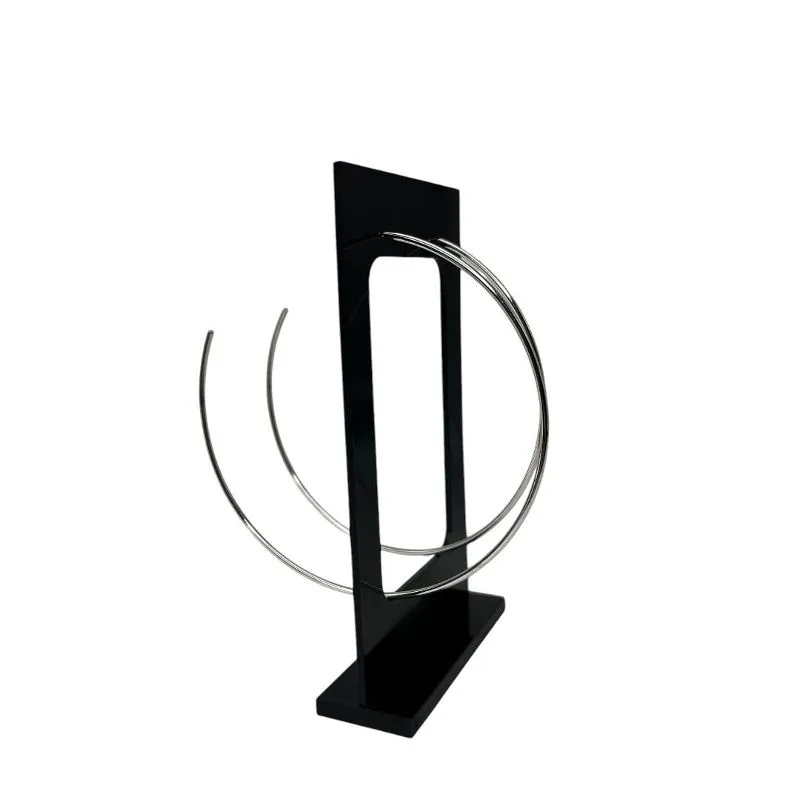 ARGOLA LISA MÉDIA COM TARRAXA - BANHADO A OURO 18K