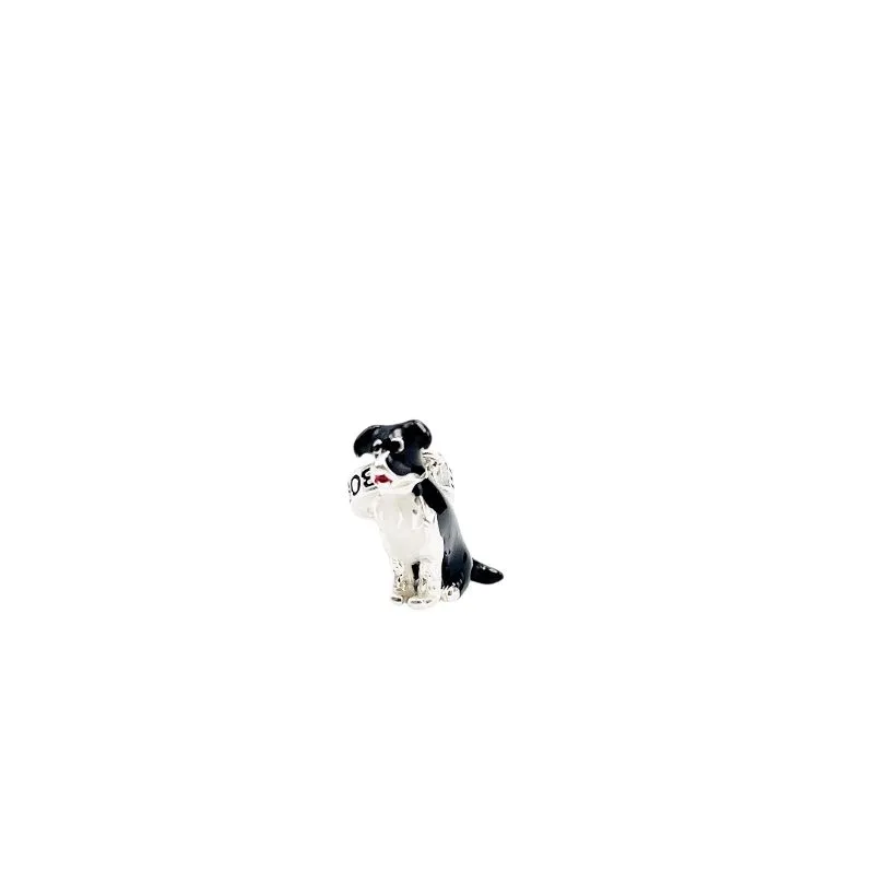 BERLOQUE PET RAÇA BORDER COLLIE - PRATA 925