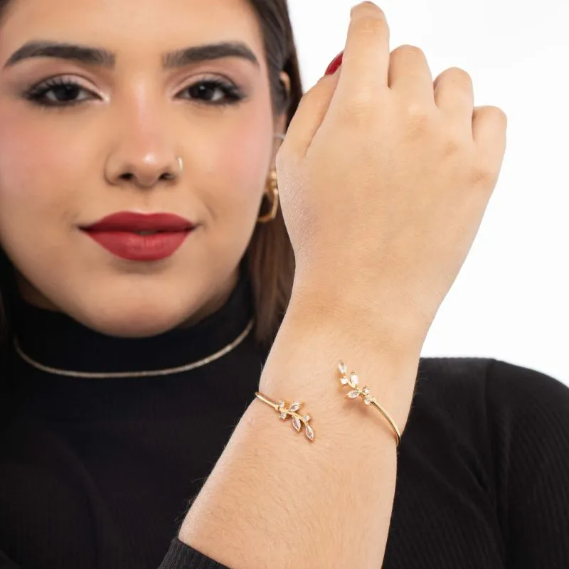 CHOKER CORRENTE RIVIERA EXTRA FINA COM ZIRCONIA CRISTAL E EXTENSOR 1,5MM  - BANHADO A OURO 18K