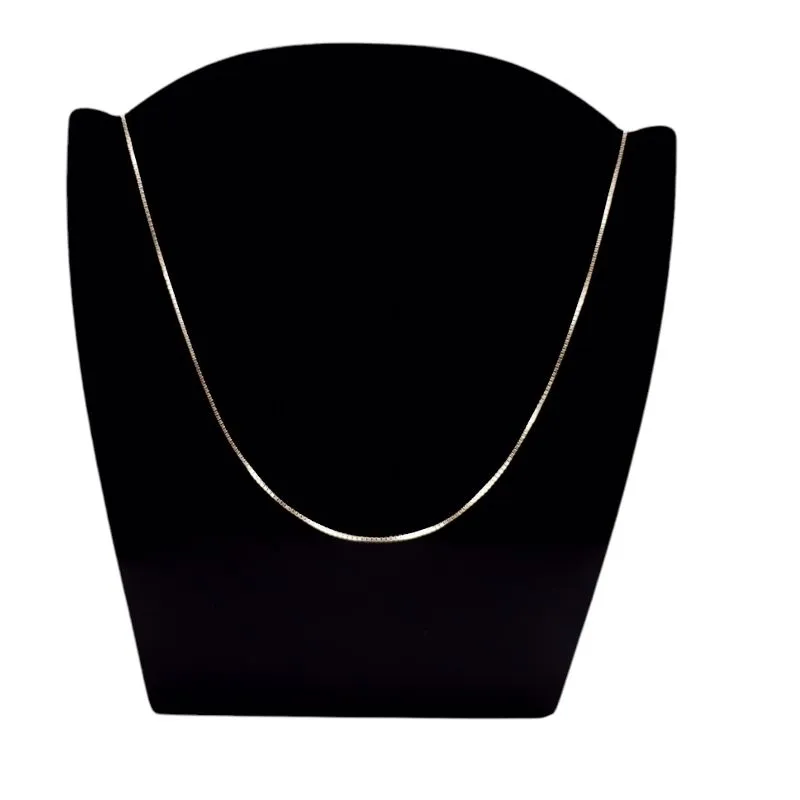 CORRENTE VENEZIANA 45CM PATUA TREVO, FACA CHAVE E NUMERO 13- PRATA925