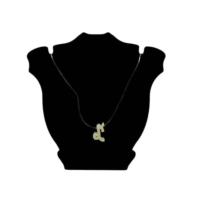 CORRENTE FIO DE SILICONE COM PINGENTE MADRÉROLA SIGNO CAPRICORNIO- BANHADO A OURO 18K