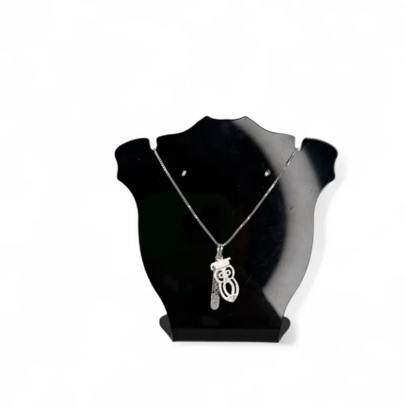 CORRENTE VENEZIANA PROFISSÃO PEDAGOGIA-  BANHADO A RÓDIO BRANCO